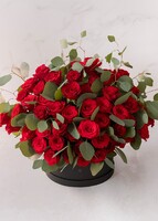 Imagen preview para 50 Rosas rojas en Caja - 3