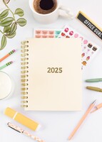 Imagen preview para Agenda Beige 2025 Calaca Beige - 1