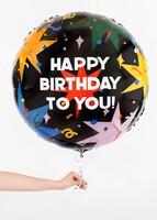 Imagen preview para Árbol de la Abundancia con Globo "Happy Birthday" Gigante	 - 3