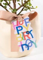 Imagen preview para Árbol de la Abundancia con Distintivo "Feliz Cumpleaños" - 3