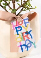 Imagen preview para Árbol de la Abundancia con Distintivo "Happy Birthday" - 3
