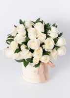 Imagen preview para Arreglo de 24 Rosas Blancas - 1