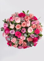 Imagen preview para Arreglo de 50 Rosas Rosa Combinadas - 3
