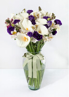 Imagen preview para Arreglo de Alcatraces y Lisianthus  - 1