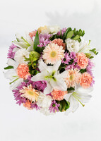 Imagen preview para Arreglo de Gerberas y Margaritas Lila - 3