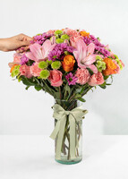 Imagen preview para Dulzura Arreglo de Lilis Rosas y Margaritas - 2