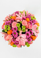 Imagen preview para Arreglo de Lilys Rosas y Margaritas con Mini Foto - 5