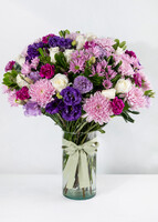 Imagen preview para Arreglo de Lisianthus Morado y Roxanas - 1