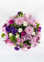 Imagen preview para Arreglo de Lisianthus Morado y Roxanas - 3