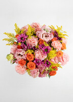 Imagen preview para Arreglo de Lisianthus Rosa y Margaritas - 2