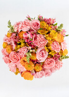 Imagen preview para Arreglo de Rosas Naranjas y Rosas - 2