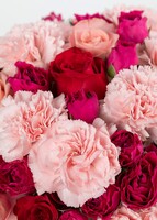 Imagen preview para Dulce Emoción con Rosas y Claveles - 4