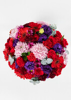 Imagen preview para Arreglo de Rosas Rojas y Gerberas - 3