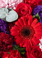 Imagen preview para Arreglo de Rosas Rojas y Gerberas - 4