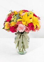 Imagen preview para Arreglo de Rosas y Lilys Amarillas - 1