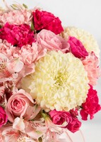 Imagen preview para Arreglo de Rosas y Polar blanco - 4