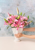 Imagen preview para Arreglo de Stargazers y Rosas Rosas - 2