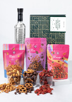 Imagen preview para Caja Personalizada  Etiqueta con Tequila Dobel  y Botanas - 1