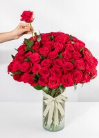 Imagen preview para Clásico Amor con 100 rosas rojas - 2