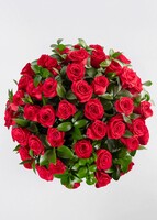 Imagen preview para Clásico Amor con 50 rosas rojas - 3