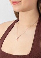 Imagen preview para Collar Perla Rosa La Perla - 3