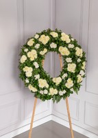 Imagen preview para Corona Floral de Condolencias - 1