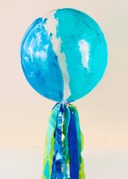 Imagen preview para Personaliza tu Globo Burbuja Azul - 3