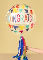 Imagen preview para Globo Burbuja "Congrats" - 2