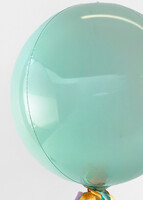 Imagen preview para Globo Esfera Menta Personalizado - 4