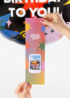 Imagen preview para Globo Gigante Happy Birthday con Polaroid  - 2