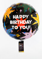 Imagen preview para Globo Gigante Happy Birthday con Polaroid  - 5