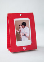 Imagen preview para Kit 12 Rosas Rojas, Aretes,Globo y Polaroid - 2