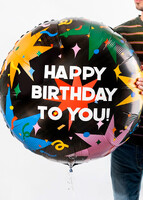 Imagen preview para Kit Cumpleaños Flor,Muffins, Globo Happy Birthday y Polaroid - 4