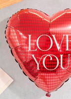 Imagen preview para Kit 24 Rosas Rojas con Chocolates y Globo - 4