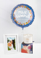 Kit cumpleaños con Vela y Marco