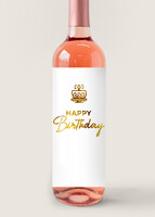 Imagen preview para Kit cumpleañero con Vino Rosado Personalizado - 5