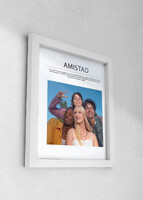 Imagen preview para Marco Amistad Grande Blanco - 3