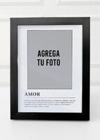 Imagen preview para Marco Amor Chico en Negro - 4