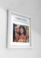 Imagen preview para Marco Cumpleaños Grande Blanco - 3