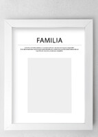 Imagen preview para Marco Familia Grande Blanco - 4