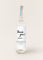 Imagen preview para Personaliza Mezcal 400 conejos con etiqueta "Thank you" - 1
