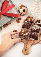 Imagen preview para Mini Brownies Navidad 15 pzs La Divinata - 3