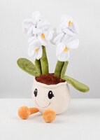 Mini Orquidea de Peluche