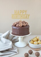 Imagen preview para Pastel Ferrero Chico con Topper La Divinata - 1