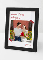 Personaliza Marco Chico Negro "Cause It Was Always You"