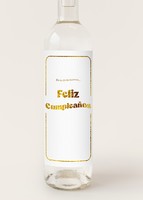 Imagen preview para Personaliza Mezcal 400 conejos con etiqueta "Feliz cumpleaños" - 4