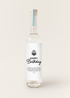 Imagen preview para Personaliza Mezcal 400 conejos con etiqueta "Happy Birthday" - 1