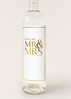 Imagen preview para Personaliza Mezcal 400 conejos con etiqueta "Mr&Mrs" - 4