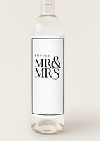 Imagen preview para Personaliza Mezcal 400 conejos con etiqueta "Mr&Mrs" - 4