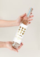 Imagen preview para Personaliza Mezcal 400 conejos con etiqueta "Te amo" - 2